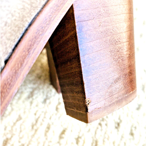 Nine West Womens Pull On Ankle Boots Casual Light Brown Suede High Heel US 6.5M - Picture 5 of 10